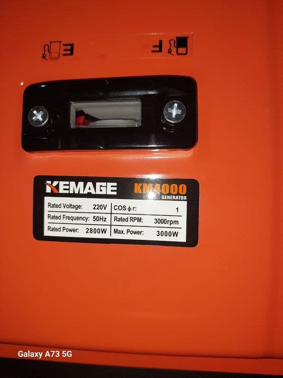 Kemage dvijok generator движок генератор 3 кВт — 2