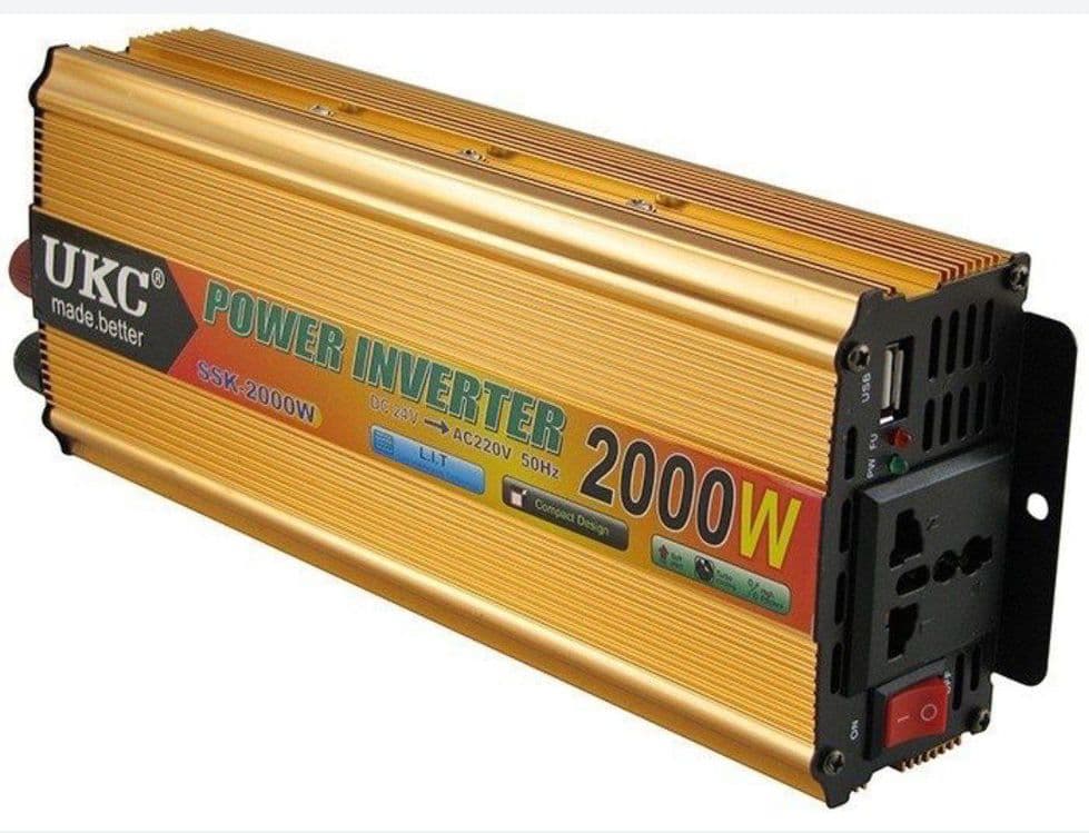 Инвертор генератор  12 w + 220 w — 5