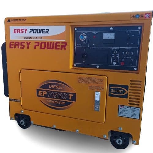 Генератор дизельный Easy Power EP7500T, б/у в отличном состоянии — 1