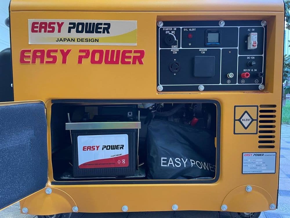 Генератор дизельный Easy Power EP7500T, б/у в отличном состоянии — 2