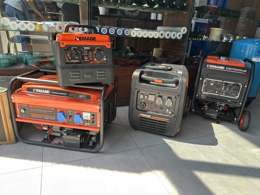 Generator Генератор Dvijok Движок 9kw 9квтkemage saab — 3