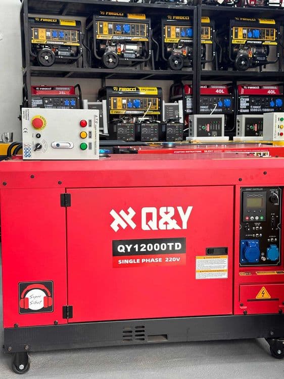 Дизельная электростанция 12kw  generator 2 PORSHNLI Масляный радиатор — 1