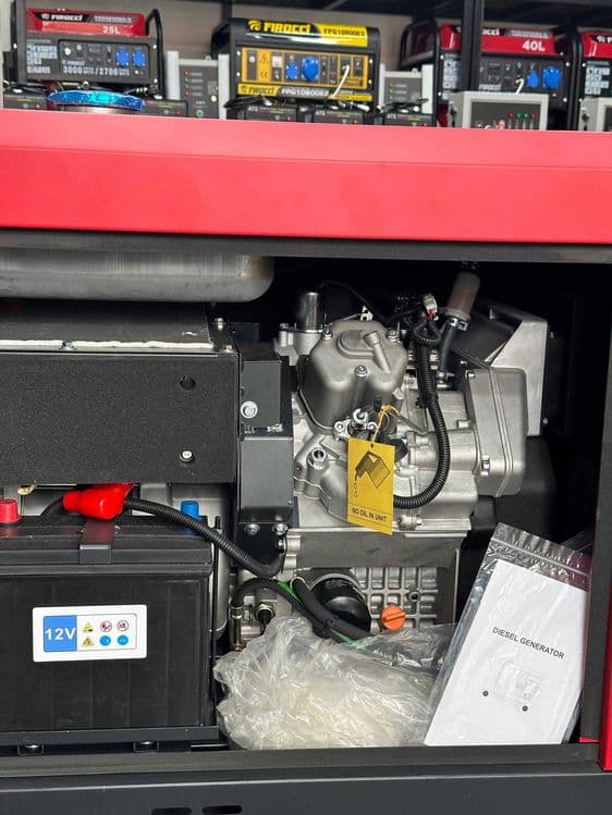 Дизельная электростанция 12kw  generator 2 PORSHNLI Масляный радиатор — 2