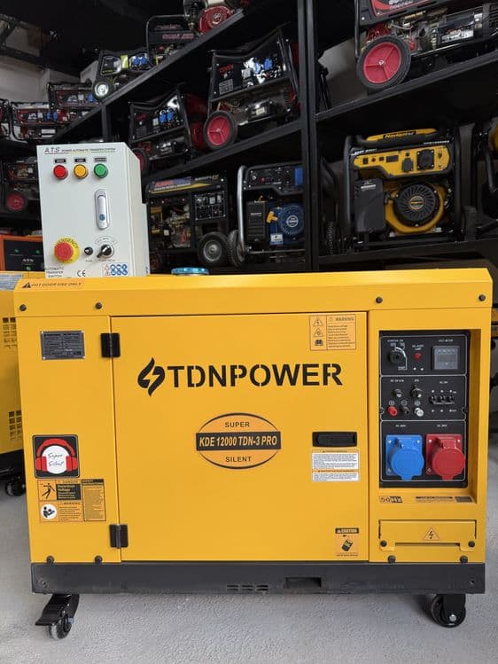 Generator KDE 12000 TDN-3PRO 380V+AVR — 2