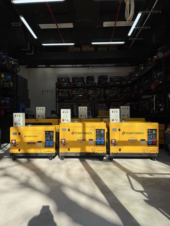 Generator KDE 12000 TDN-3PRO 380V+AVR — 5