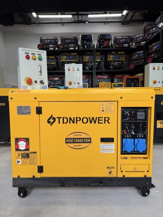 Generator KDE 12000 TDN 220V+AVR — 2