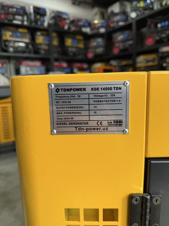 Generator KDE 14000 TDN 220V+ AVR — 5