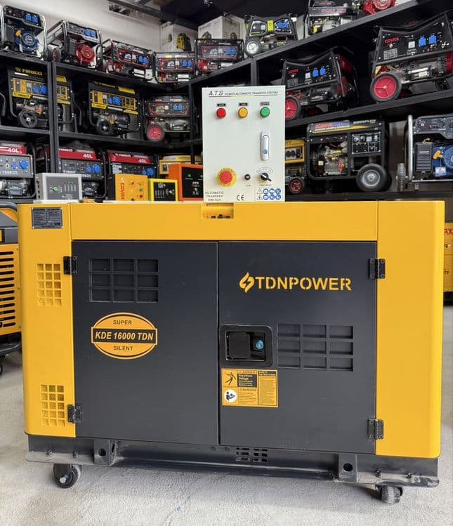Generator KDE 16000 TDN 220V+AVR — 2