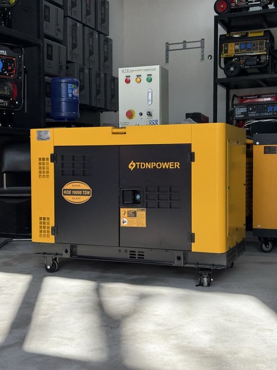 Generator KDE 16000 TDN 220V+AVR — 3