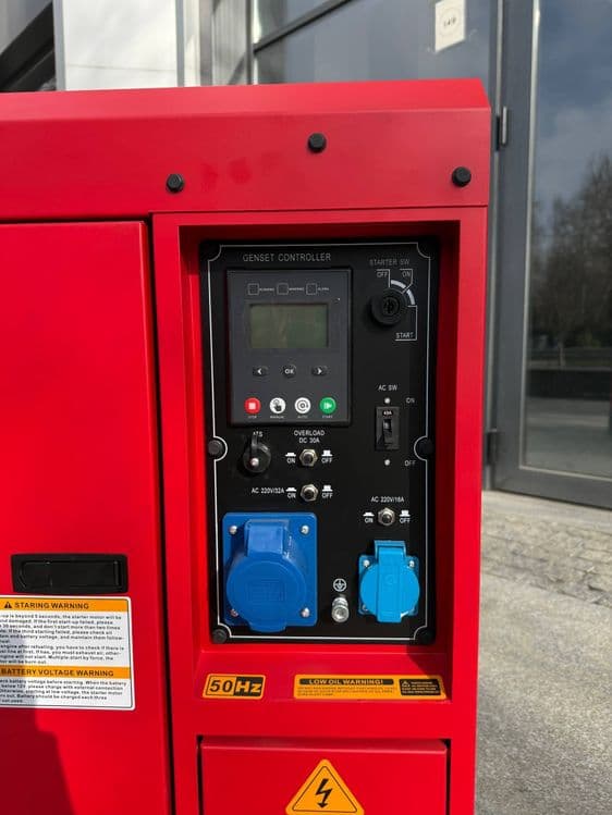 Bezshumni generator QSY 13kw — 3