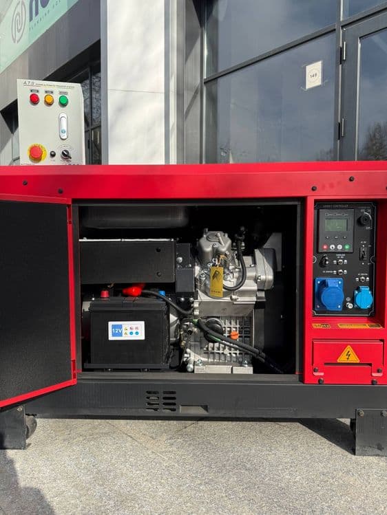 Bezshumni generator QSY 13kw — 5