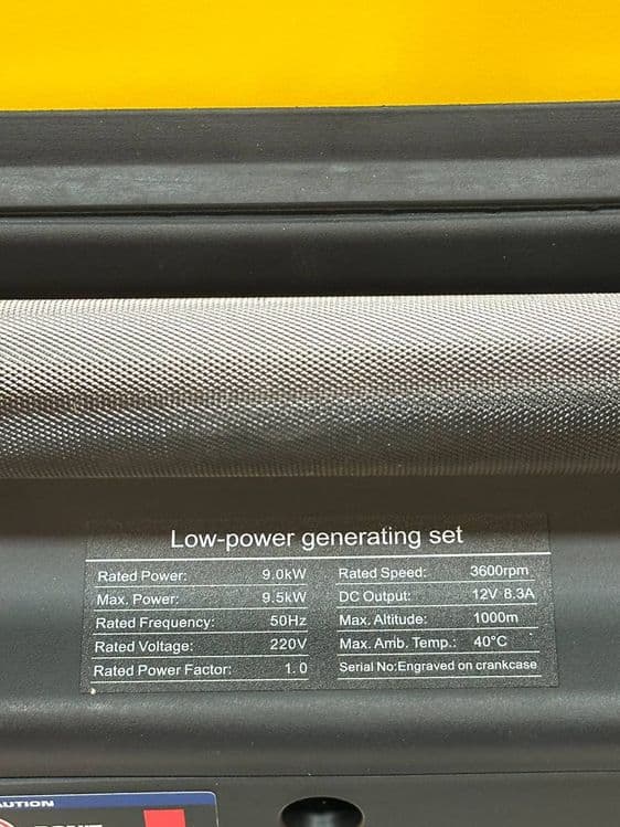 Inverterli generator 9,5 kv — 3