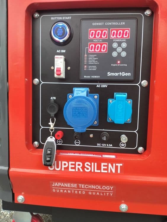 Generator FUJEETA 9,5 kv — 4