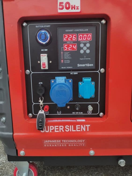 Генератор FUJEETA 9,5 kv — 5