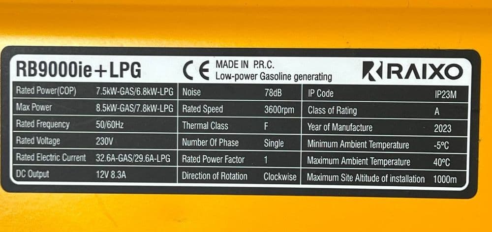Invertorni generator RAIXO — 2