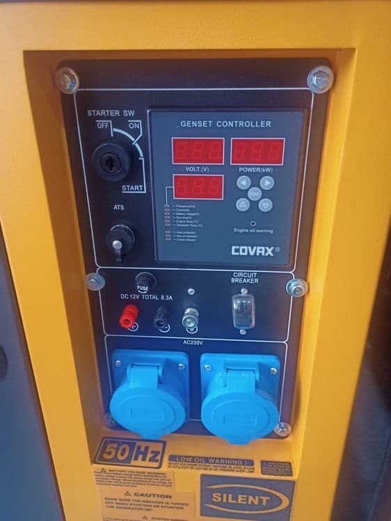 Generator COVAX 8 kvt+avr — 5