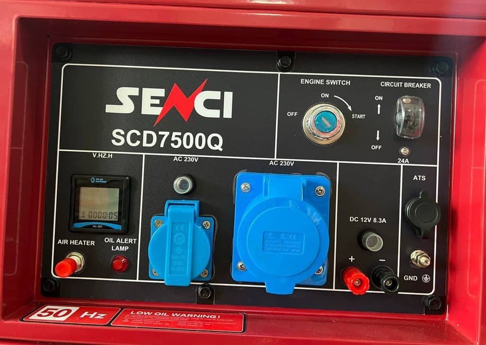 Dizelniy generator SENCI CAMEO divijok, 6 KWT Дизельный генератор движ — 6