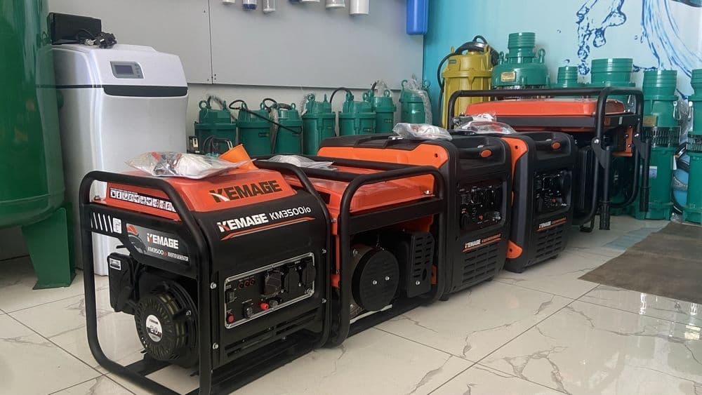 9 кВт АВР ли инверторли генератор SAAB движок generator 220W автомат — 7