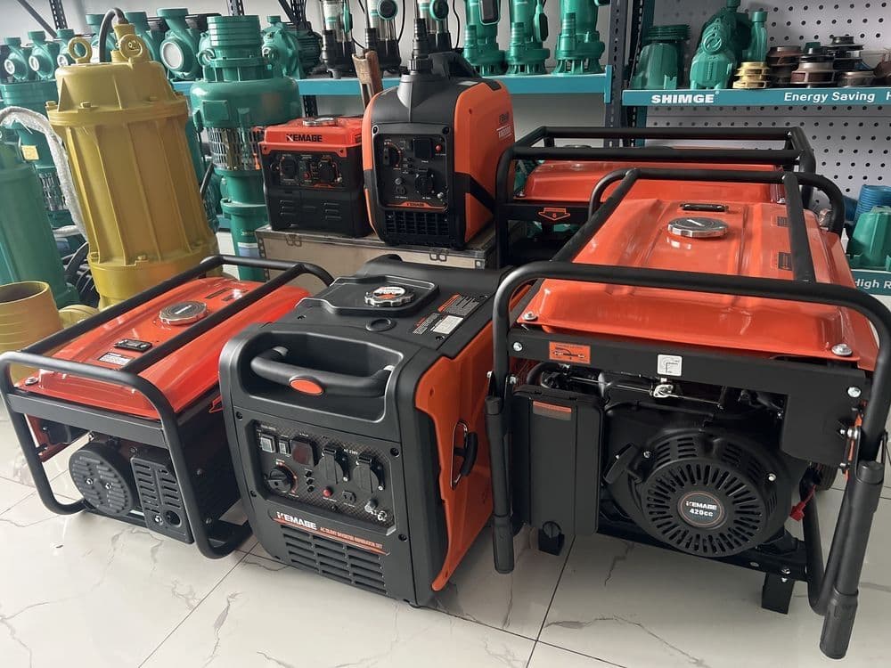 9 кВт АВР ли инверторли генератор SAAB движок generator 220W автомат — 8