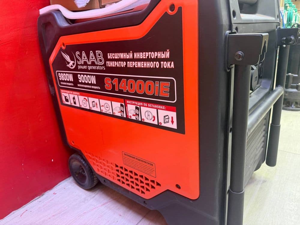 Saab invertorli AVR li generator 9 kva инверторли АВРли генератор 220В — 1