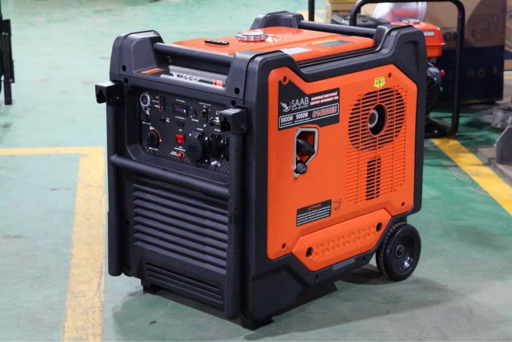 Saab invertorli AVR li generator 9 kva инверторли АВРли генератор 220В — 2