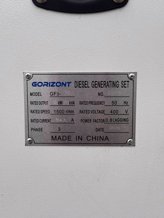 Dizelni generator GORIZONT 37kva — 5