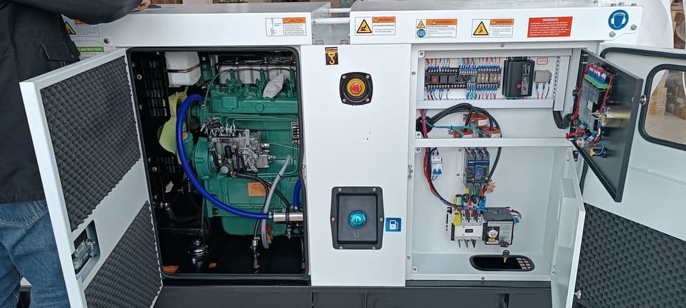 Дизельный генератор 50кв Yihua Genset с АВР 42кВТ. Движок generator dv — 6