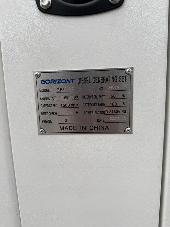 Generator 62.5kwa 50kw GORIZONT — 8