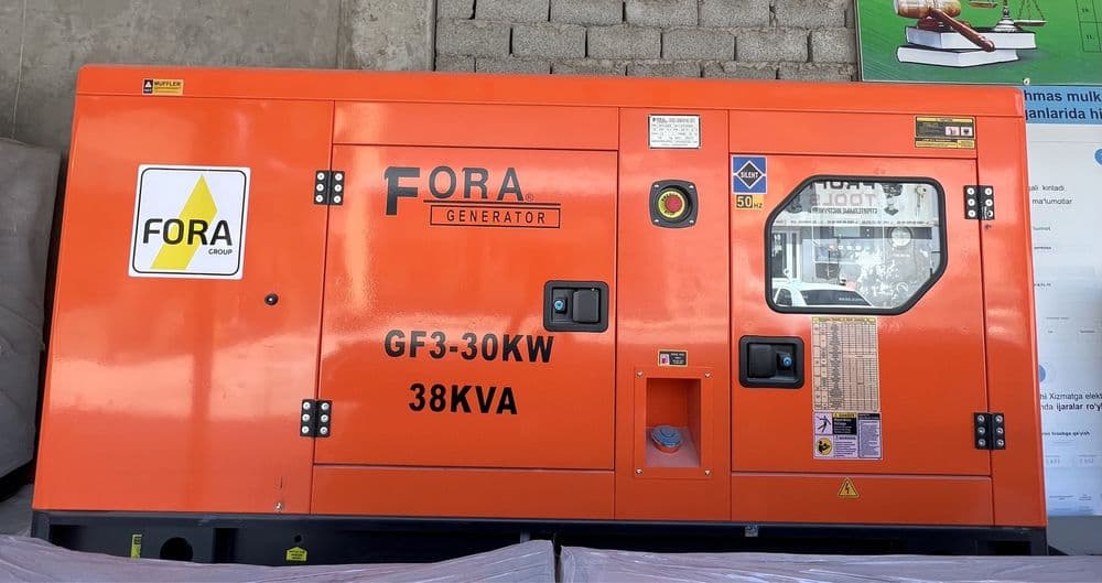 Генератор тока закрытый 30 КВ дизель 380В — 1