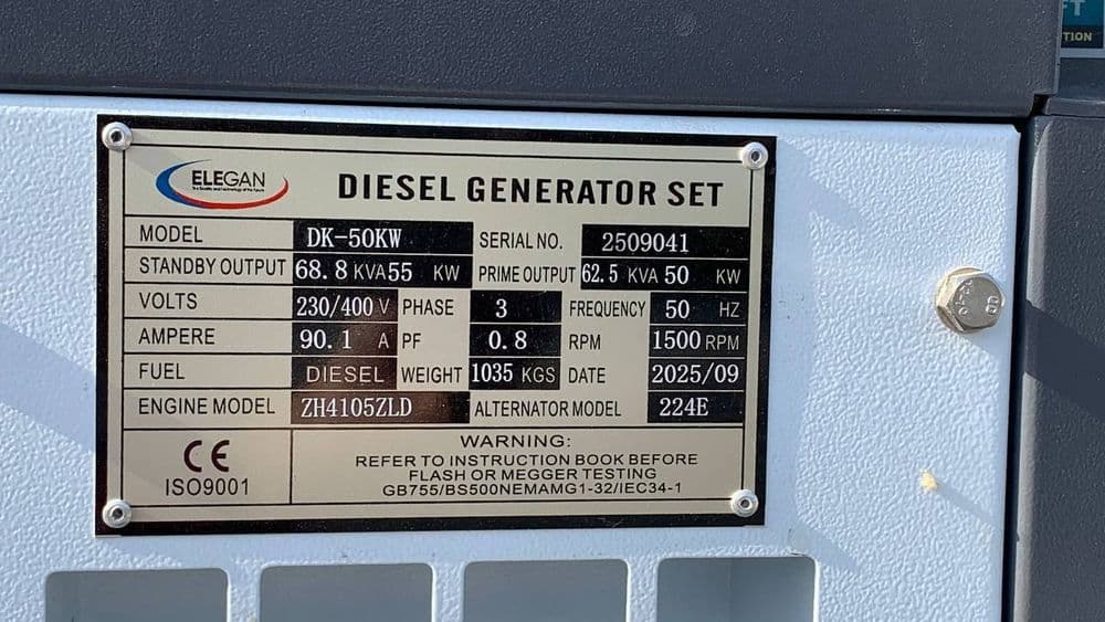 50 kw dizel generator — 2