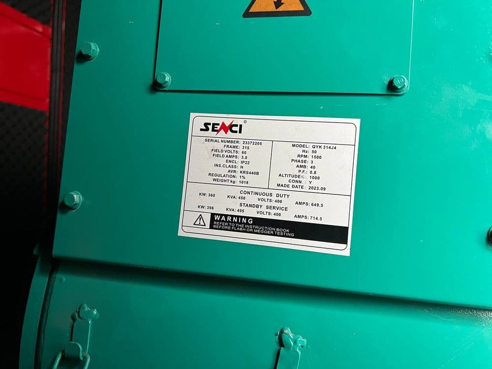 Dizelniy generator SENCI CAMEO divijok, 352 КВТ дизельный гене — 8