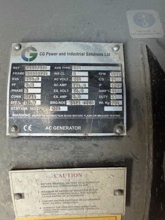 Дизельный генератор Teksan TJ260BD Новый Гарантия и доставка — 5