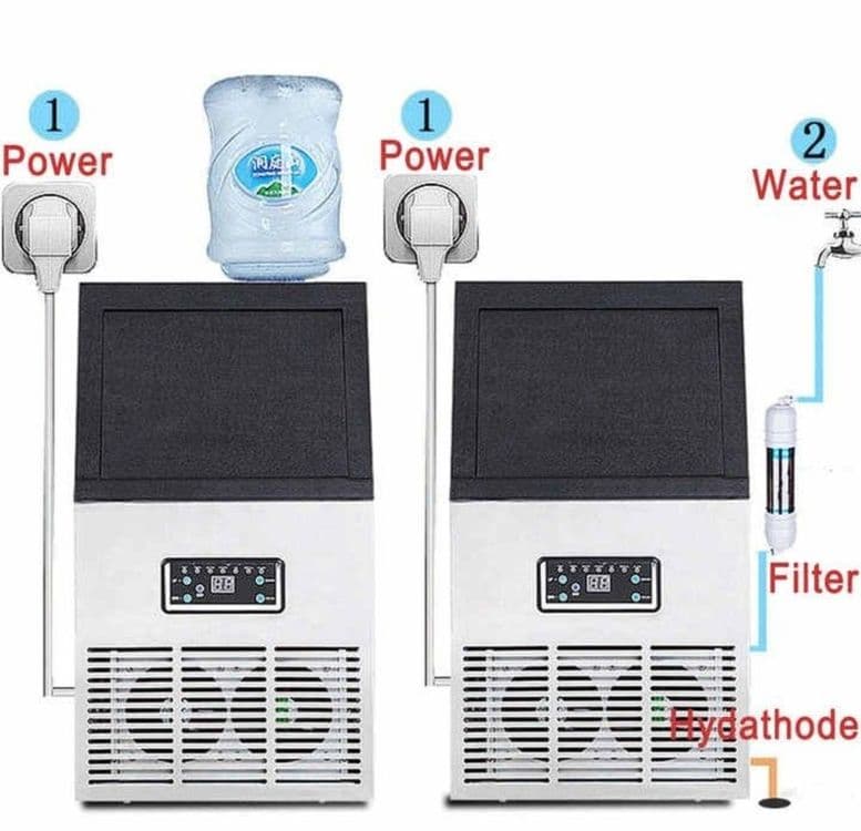 ЛЁД Muz aparat лёдгенератор 1 qul optim narxlarda ice maker, Qor yogʻo — 3