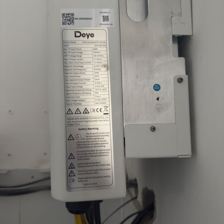 Инвертор 20 KW DEYE новый — 2