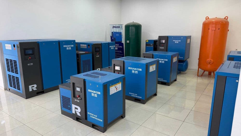 Винтовой компрессор RISAN 22 kw (с инвертором) — 5