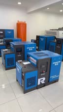 Винтовой компрессор RISAN 7.5 kw (инвертор) комп 1 куб бак и осушитель