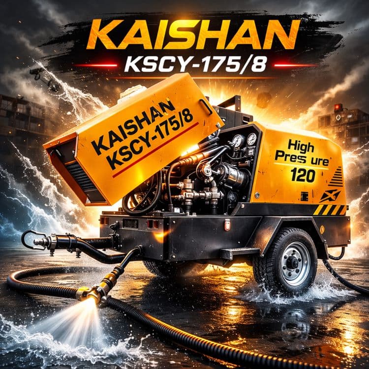 Дизельный компрессор 8 бар в наличии / 8 bar Dizel kompressor Kaishan — 2