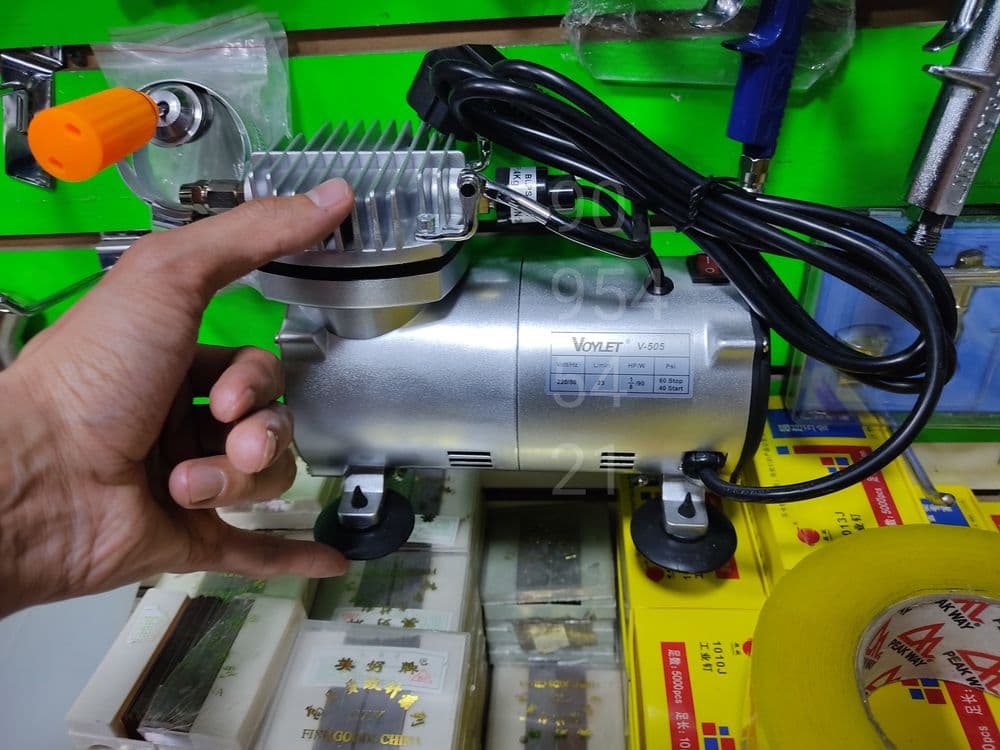Новый компрессор для аэрографа компрессор мини kampressor ayrograf — 1