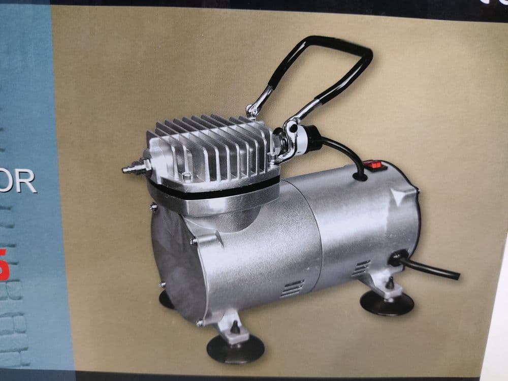 Новый компрессор для аэрографа компрессор мини kampressor ayrograf — 5
