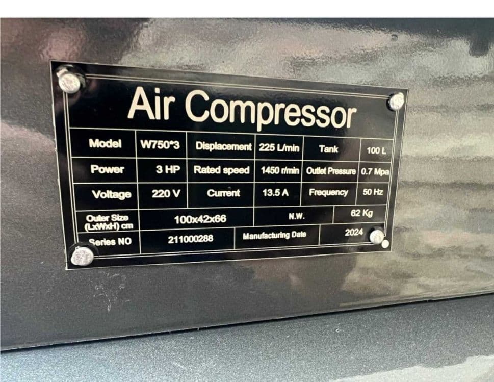 Компрессор  100лт без шумныйc kompressor ovossiz SAAB — 3