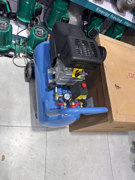 Kompressor 50L / воздушный компрессор 50 л поршневой 206 л/мин 8 бар — 2