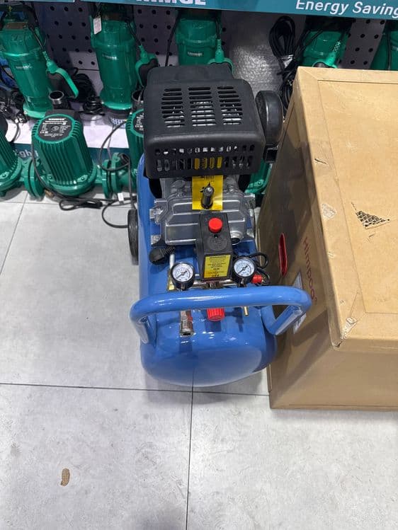 Kompressor 50L / воздушный компрессор 50 л поршневой 206 л/мин 8 бар — 3