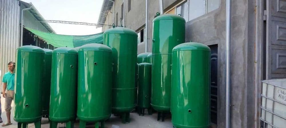 Ресивер для компрессор Винтовой / Ёмкост / Компрессор бак 2500 L — 1