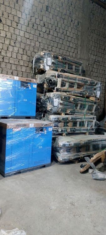 7,5 квт комплект винтовой компрессор арзон 1000Л ресивер осушитель фи — 4