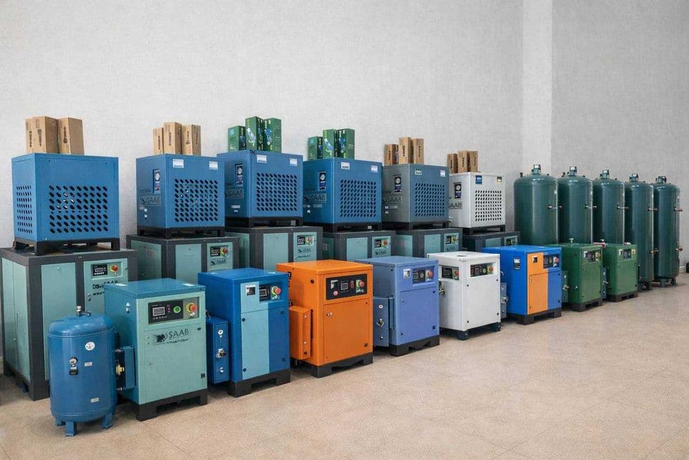 Винтовой компрессор SAAB DFB-E20A  20HP / 15kW |  10-16бар | 380В — 2