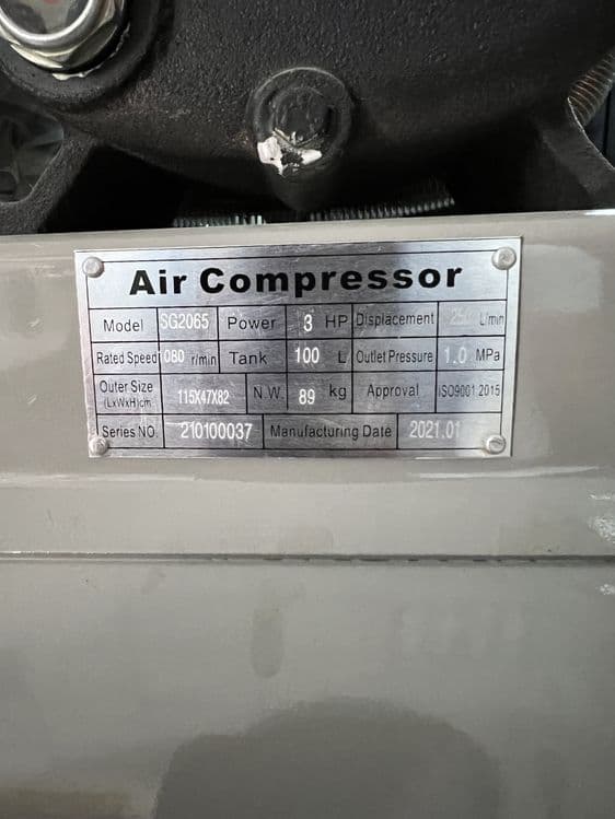 Компрессор воздушный RATO 100L — 2