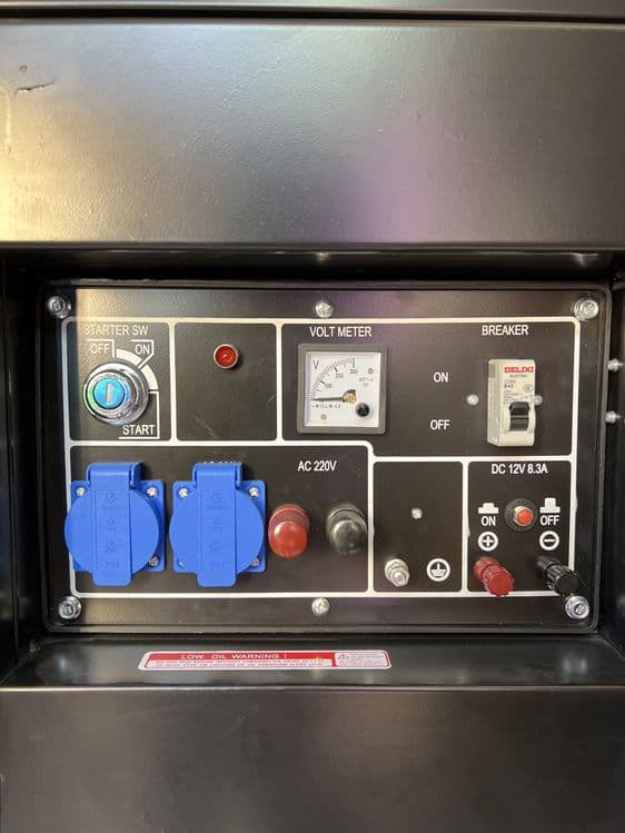 Генератор дизель FORA DG-12000  9кВт/220V откритый тип — 3