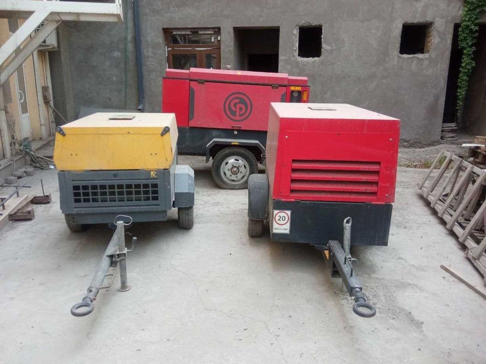 Компрессоры Электрические передвижные компрессоры Atlas Copco XA77E — 1