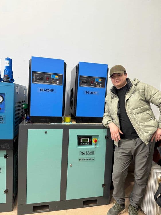 Винтовые компрессоры  vintli vozdushniy kompressor — 1