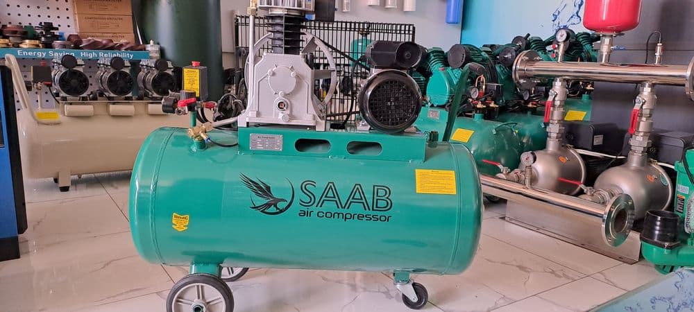 Воздушный компрессор поршенли 200 литр 10 бар SAAB kompressor — 2